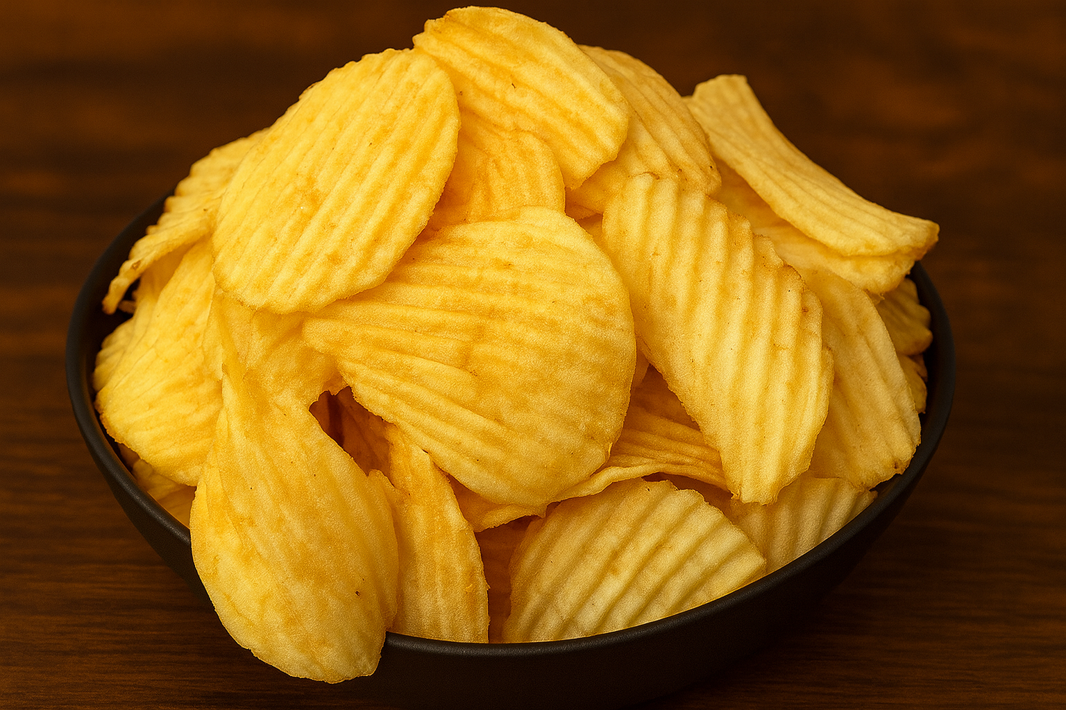 Salted Crinkle Chips